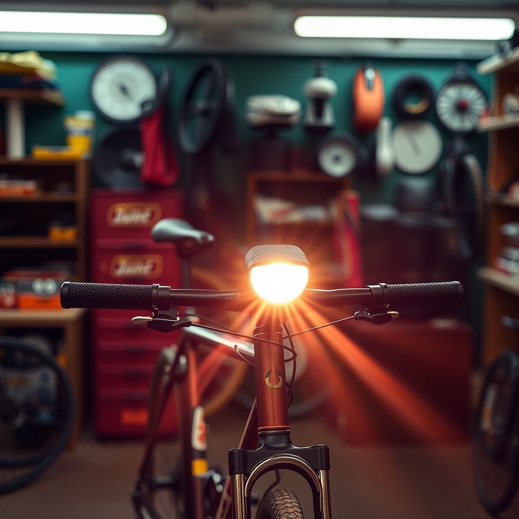 Éclairage avant vélo : bien choisir sa lampe avant